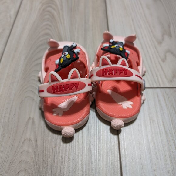 Cute TOM Slingback Clog Slip-on Shoes for Boys & Girls Size 12M-2Y  Green/Pink - Picture 14 of 15